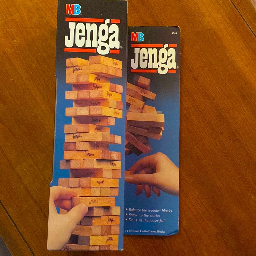 1986 JENGA GAME